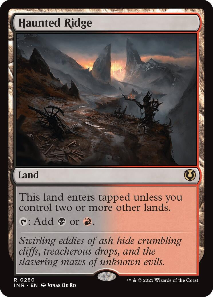 Image for Haunted Ridge (280) (Innistrad Remastered) - Magic: The Gathering