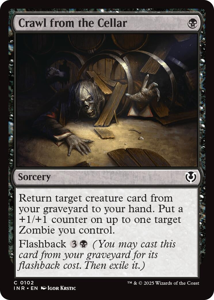 Image for Crawl from the Cellar (102) (Innistrad Remastered) - Magic: The Gathering
