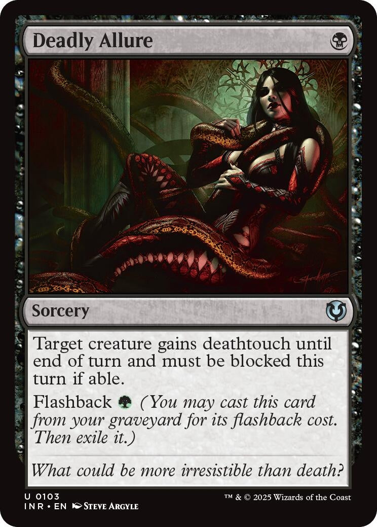 Image for Deadly Allure (103) (Innistrad Remastered) - Magic: The Gathering