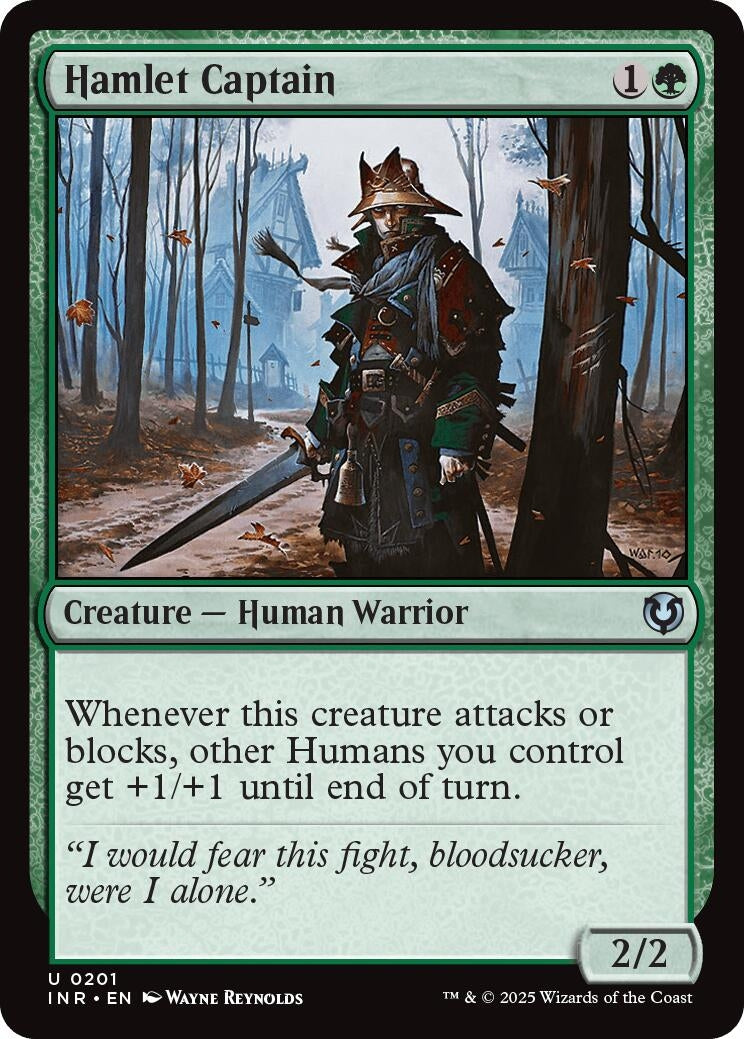 Image for Hamlet Captain (201) (Innistrad Remastered) - Magic: The Gathering