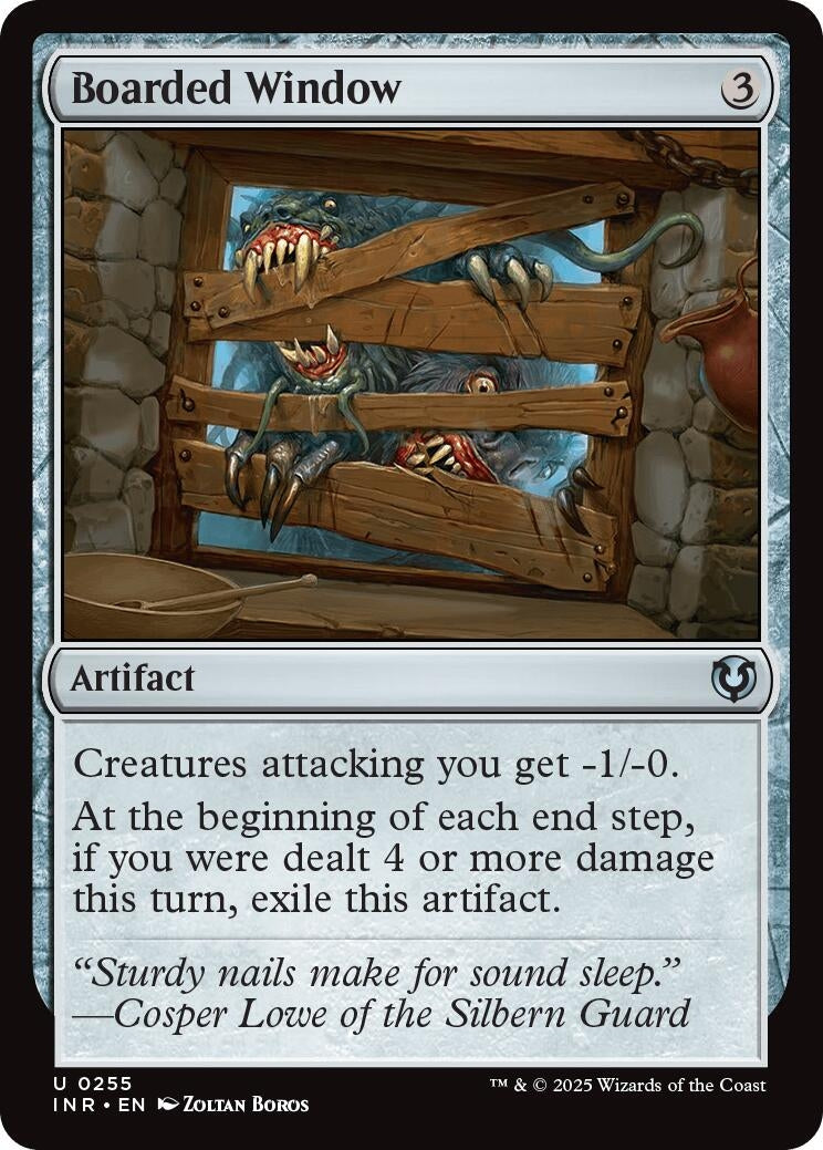 Image for Boarded Window (255) (Innistrad Remastered) - Magic: The Gathering