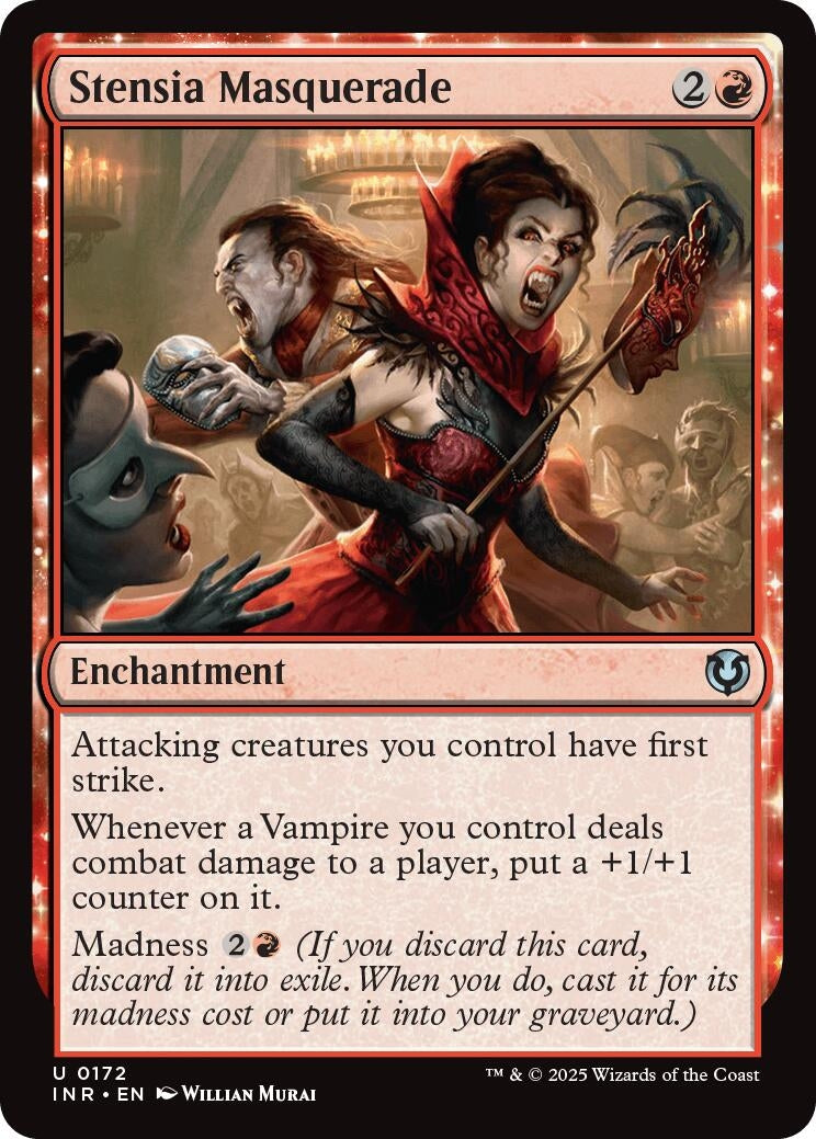 Image for Stensia Masquerade (172) (Innistrad Remastered) - Magic: The Gathering