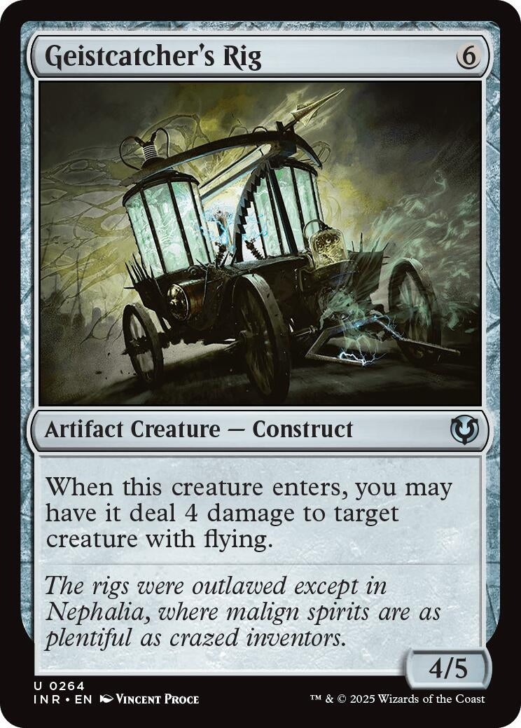 Image for Geistcatcher's Rig (264) (Innistrad Remastered) - Magic: The Gathering