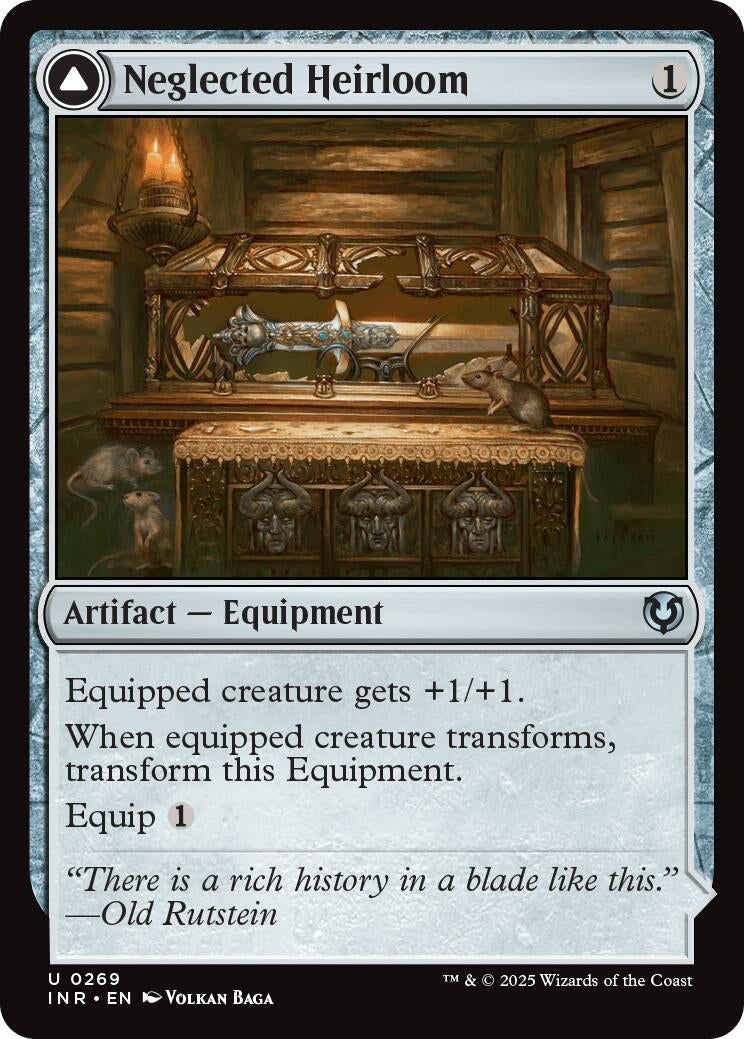Image for Neglected Heirloom (269) (Innistrad Remastered) - Magic: The Gathering