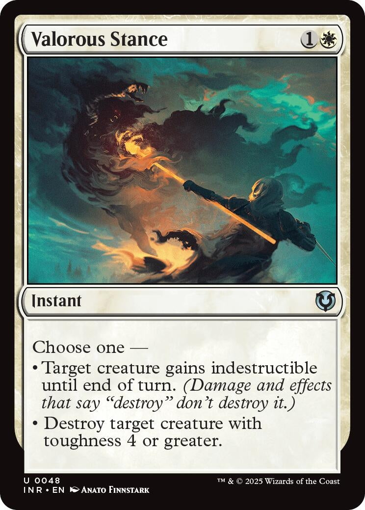 Image for Valorous Stance (48) (Innistrad Remastered) - Magic: The Gathering