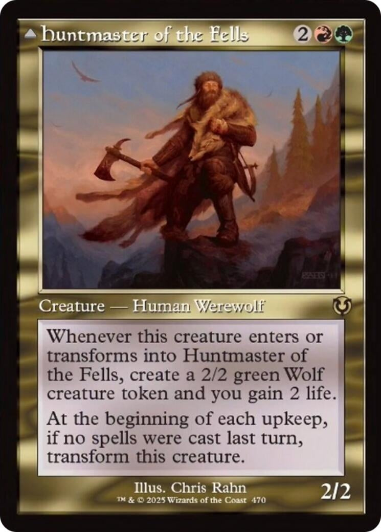 Image for Huntmaster of the Fells (Retro Frame) (470) (Innistrad Remastered) - Magic: The Gathering