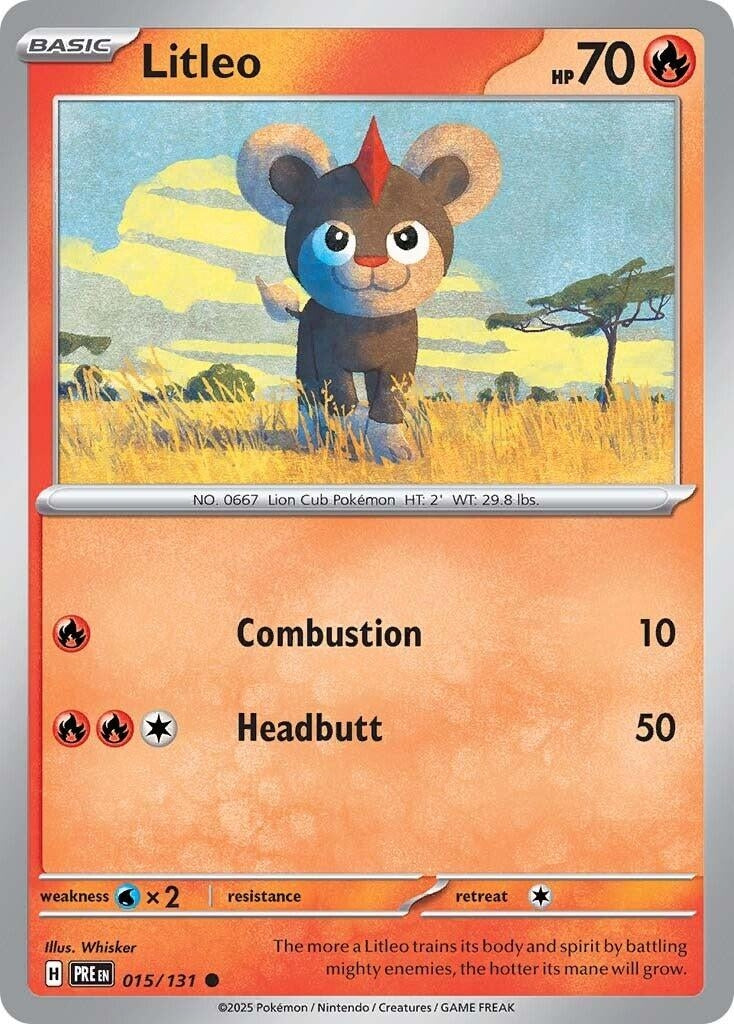 Litleo (015/131) (SV: Prismatic Evolutions)