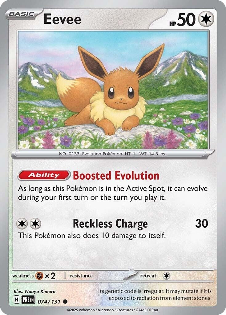 Eevee (074/131) (SV: Prismatic Evolutions)