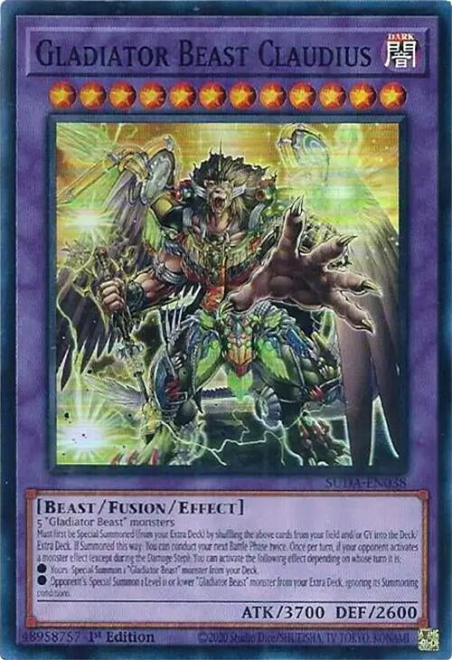 Gladiator Beast Claudius (SUDA-EN038) (Supreme Darkness)
