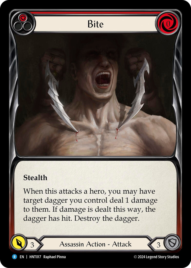 Bite (Red) (HNT017) (The Hunted)