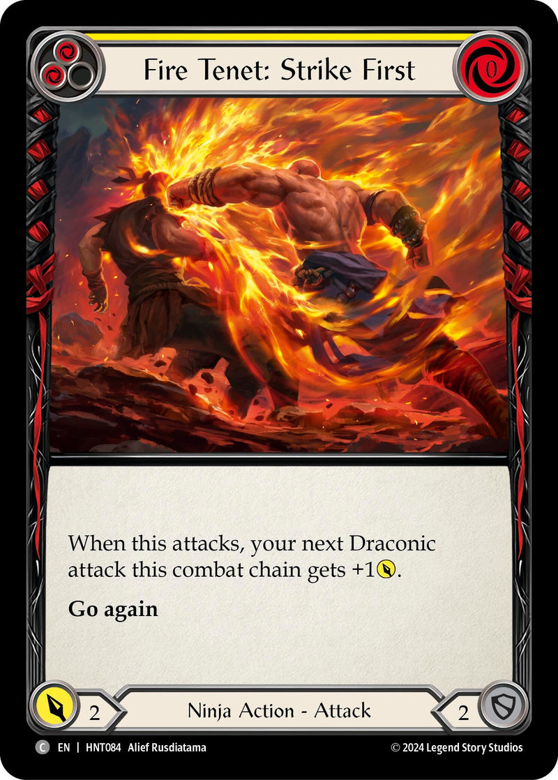 Fire Tenet: Strike First (Yellow) (HNT084)
