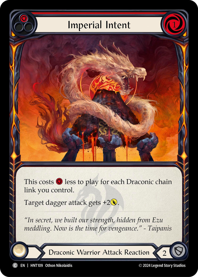 Imperial Intent (Red) (HNT109)