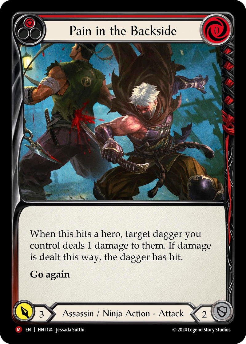 Image for Pain in the Backside (HNT174) (The Hunted) - Flesh and Blood TCG