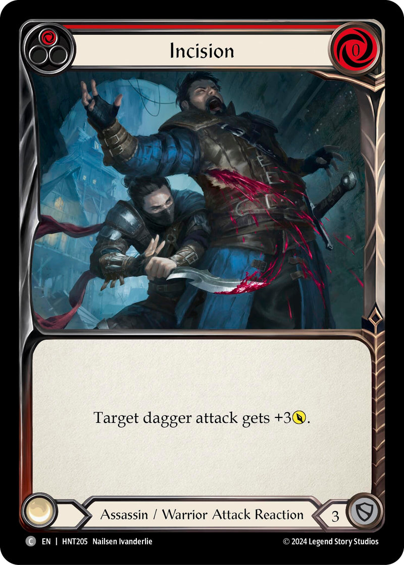 Incision (Red) (HNT205)