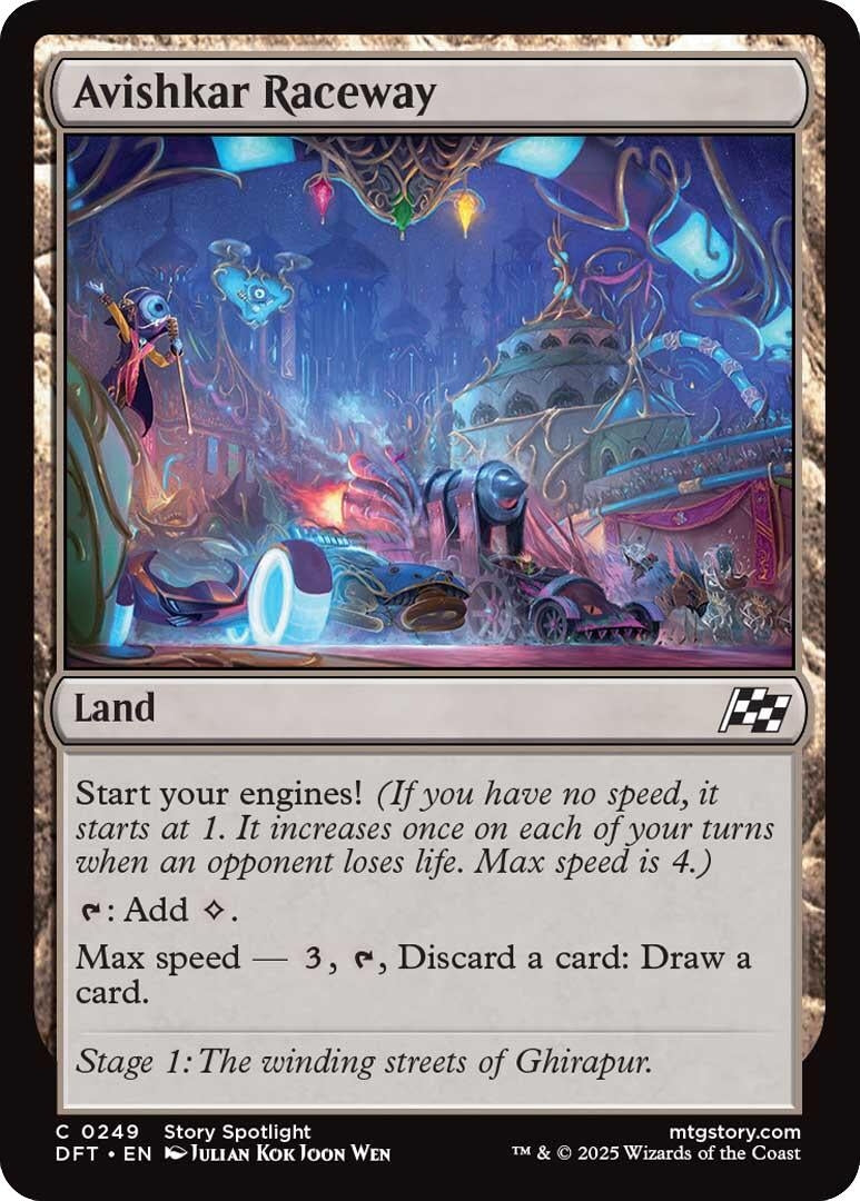 Avishkar Raceway (249) (DFT) - MTG Single