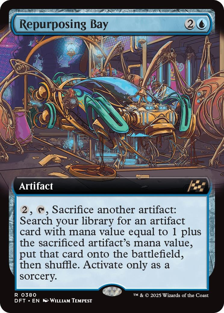 Image for Repurposing Bay (Extended Art) (380) (Aetherdrift) - Magic: The Gathering