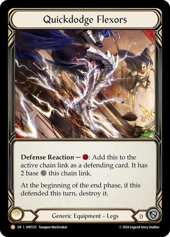Image for Quickdodge Flexors (HNT215) (The Hunted) - Flesh and Blood TCG