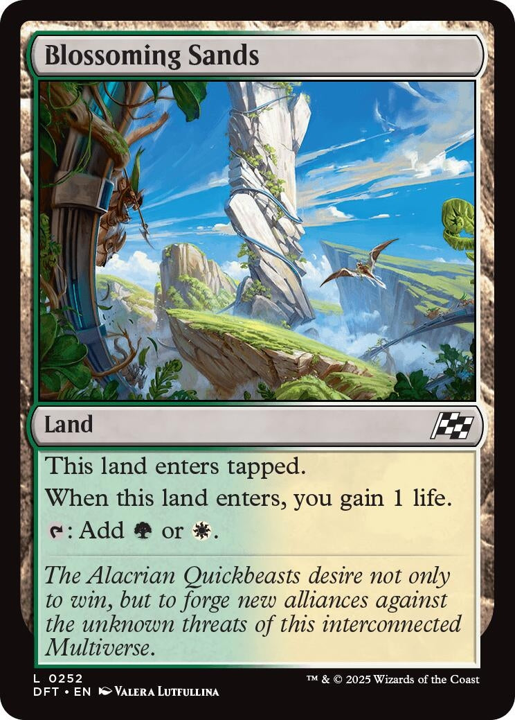 Image for Blossoming Sands (252) (Aetherdrift) - Magic: The Gathering