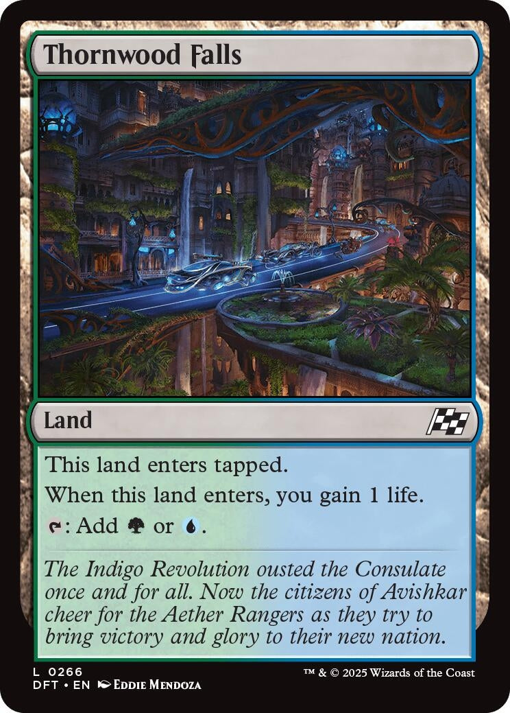 Image for Thornwood Falls (266) (Aetherdrift) - Magic: The Gathering