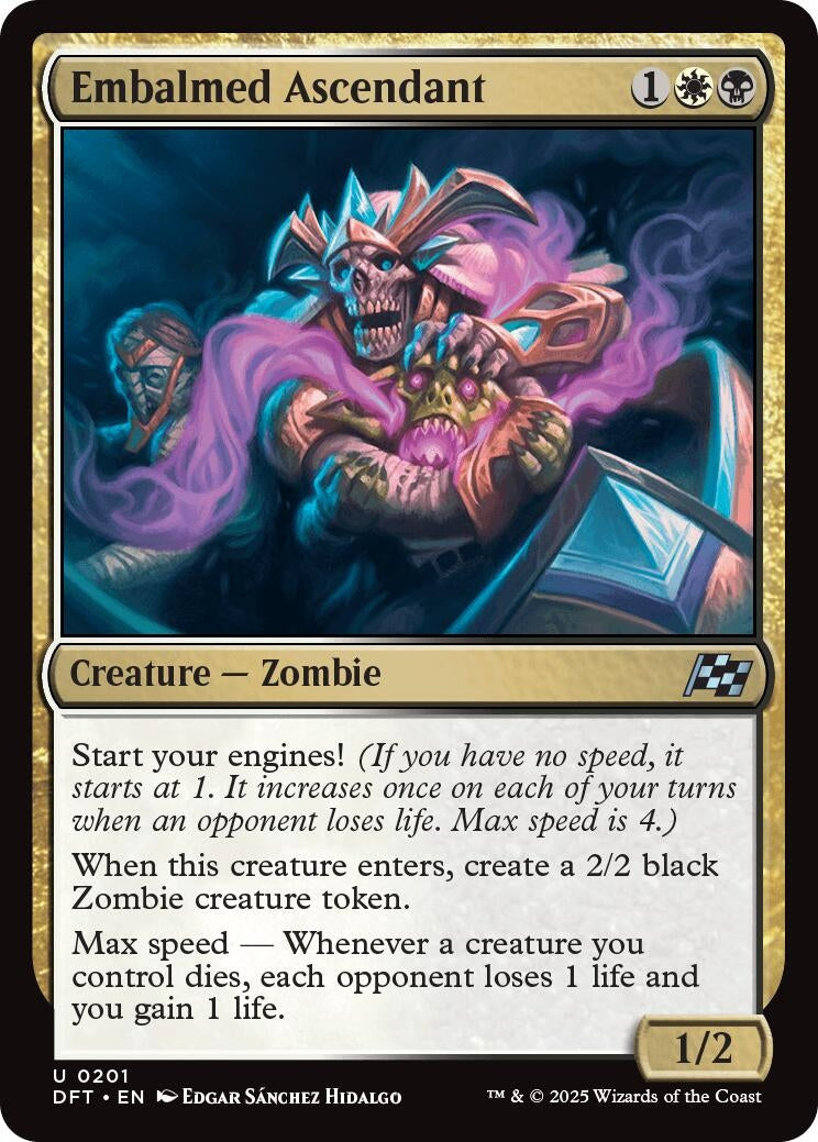 Image for Embalmed Ascendant (201) (Aetherdrift) - Magic: The Gathering