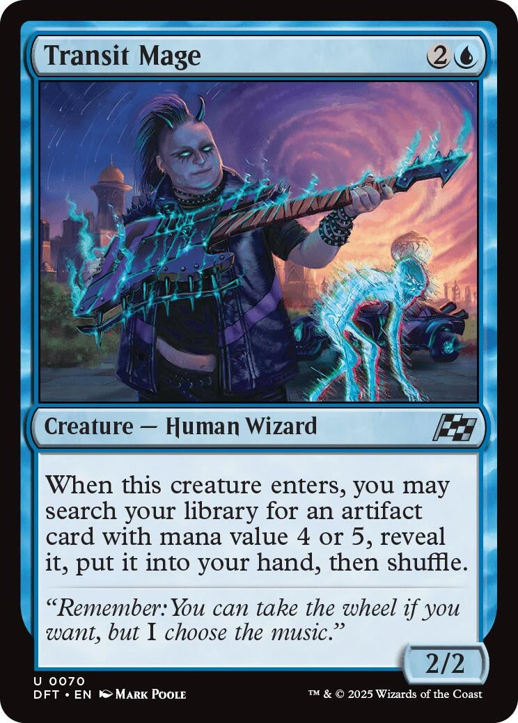 Image for Transit Mage (70) (Aetherdrift) - Magic: The Gathering