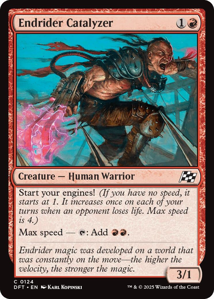 Image for Endrider Catalyzer (124) (Aetherdrift) - Magic: The Gathering