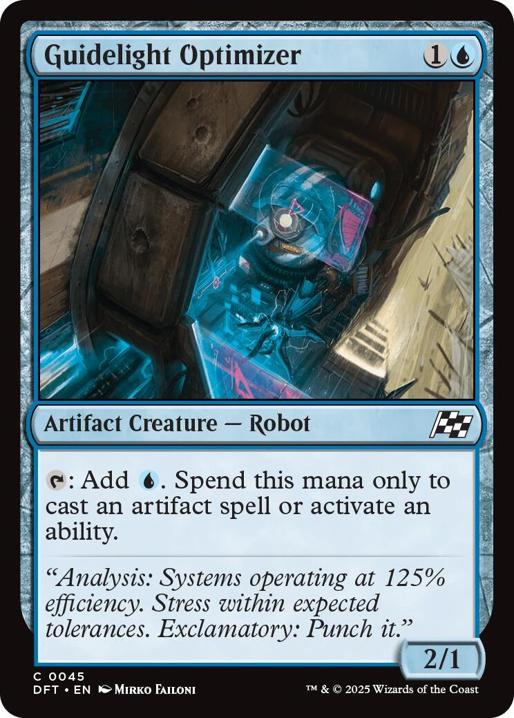 Image for Guidelight Optimizer (45) (Aetherdrift) - Magic: The Gathering