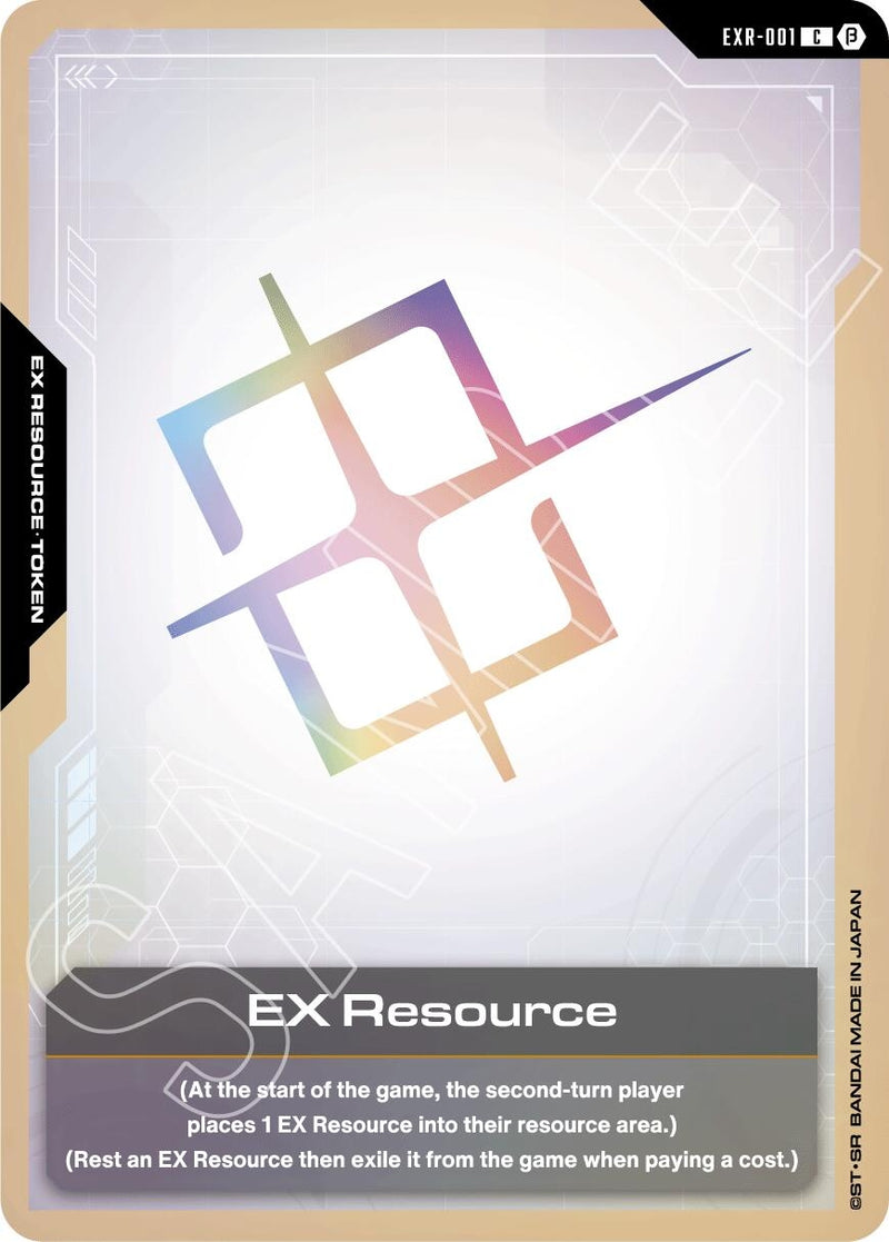 Image for EX Resource (EXR-001) (Edition Beta) - Gundam Card Game