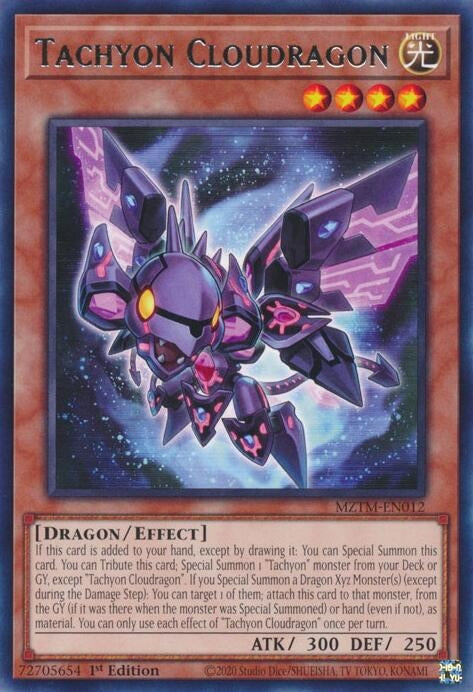 Tachyon Cloudragon (MZTM-EN012) (Maze of the Master)
