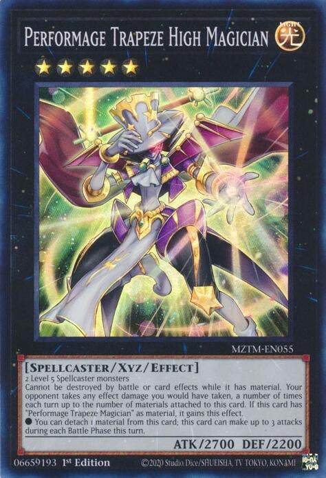 Performage Trapeze High Magician (MZTM-EN055) (Maze of the Master)