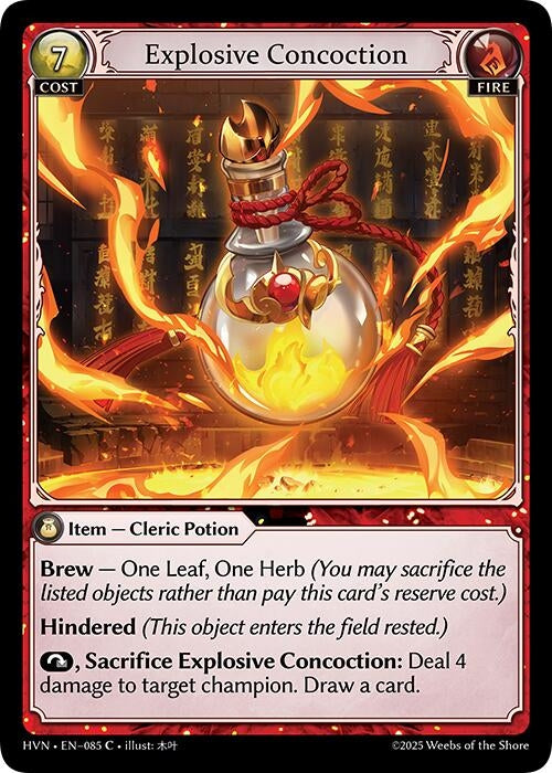 Explosive Concoction (085) (HVN)
