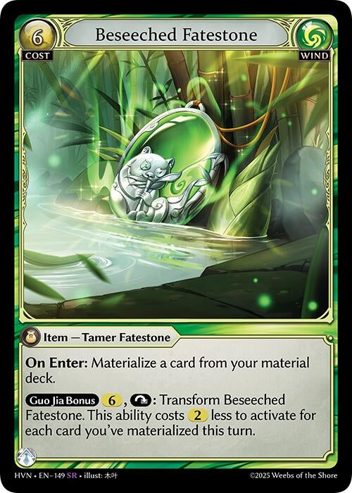 Beseeched Fatestone // Daunting Panda (149) (Abyssal Heaven)