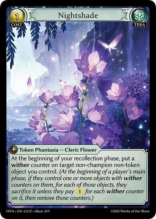 Nightshade (212) (HVN)