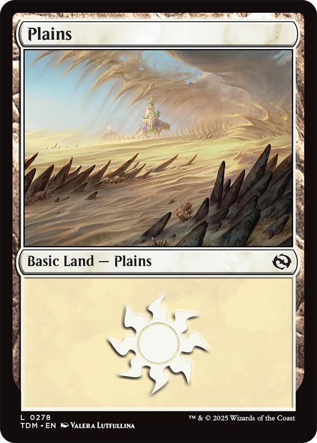 Image for Plains (0278) (278) (Tarkir: Dragonstorm) - Magic: The Gathering