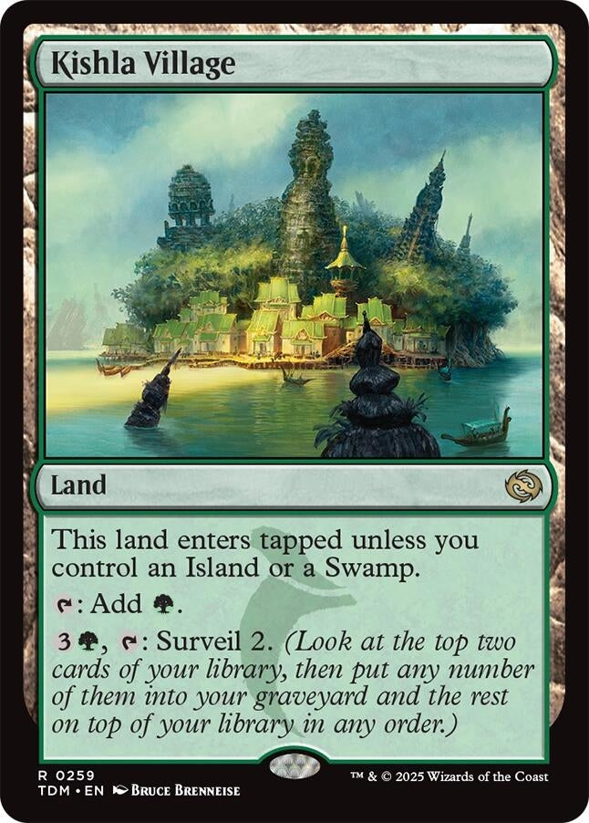 Image for Kishla Village (259) (Tarkir: Dragonstorm) - Magic: The Gathering