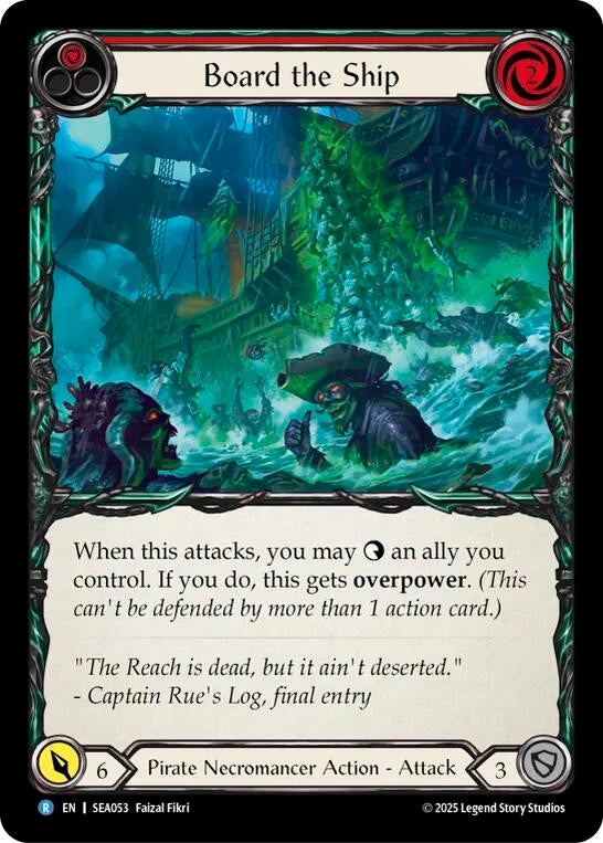 Image for Board the Ship (SEA053) (High Seas) - Flesh and Blood TCG