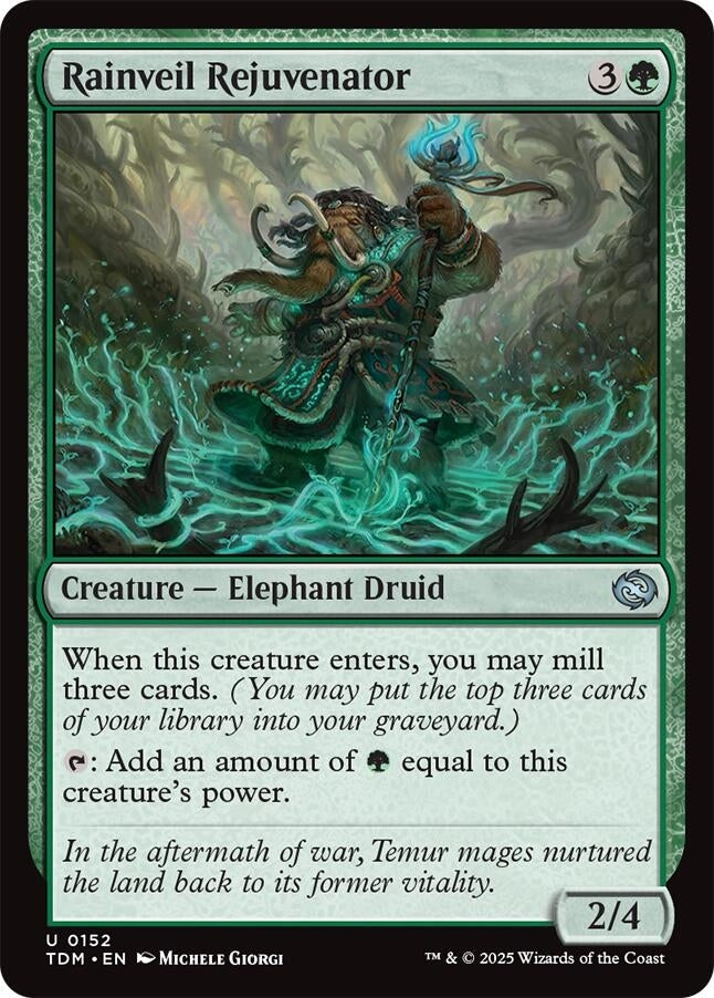 Image for Rainveil Rejuvenator (152) (Tarkir: Dragonstorm) - Magic: The Gathering