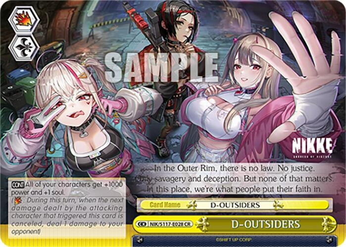 D-OUTSIDERS (NIK/S117-E028 CR) (GODDESS OF VICTORY: NIKKE)