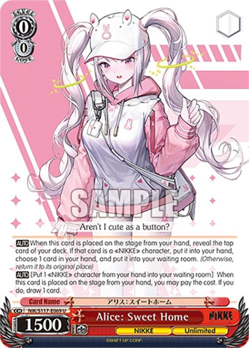 Alice: Sweet Home (NIK/S117-E069 U) (GODDESS OF VICTORY: NIKKE)