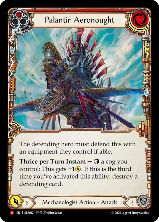 Image for Palantir Aeronought (SEA012) (High Seas) - Flesh and Blood TCG