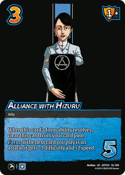 Alliance with Hizuru (16/189) (Attack on Titan: Apocalypse)