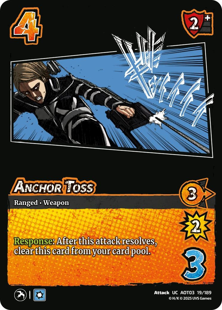 Anchor Toss (19/189) (Attack on Titan: Apocalypse)
