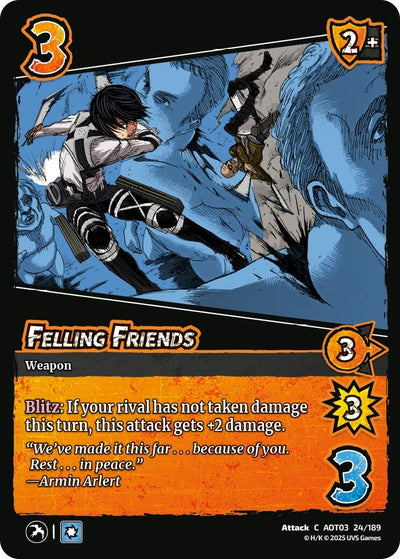 Felling Friends (24/189) (Attack on Titan: Apocalypse)