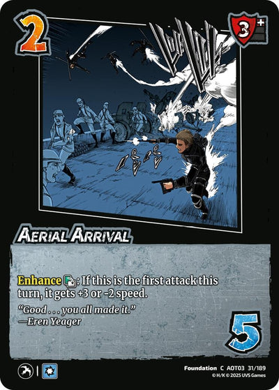 Aerial Arrival (31/189) (Attack on Titan: Apocalypse)