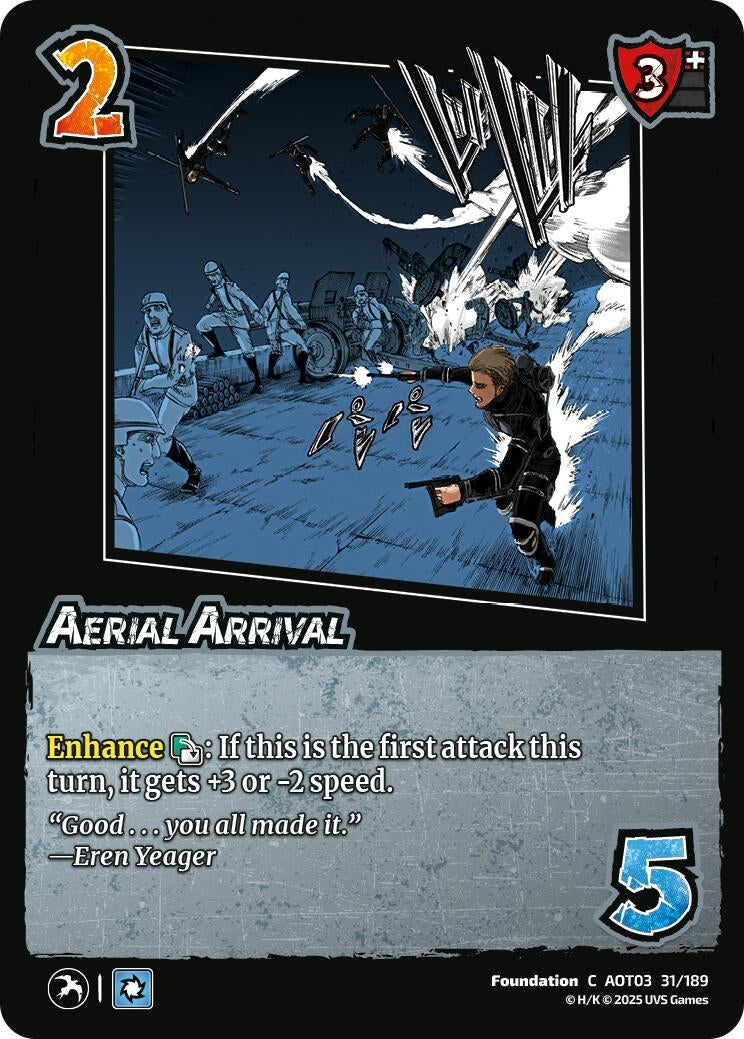 Aerial Arrival (31/189) (Attack on Titan: Apocalypse)