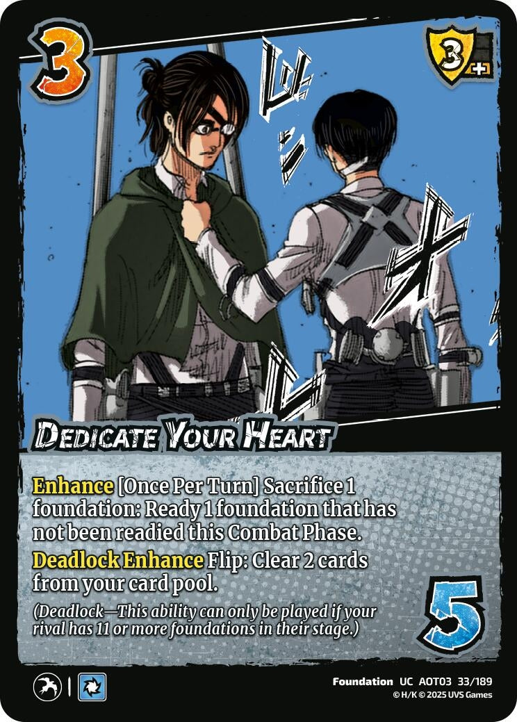 Dedicate Your Heart (33/189) (Attack on Titan: Apocalypse)