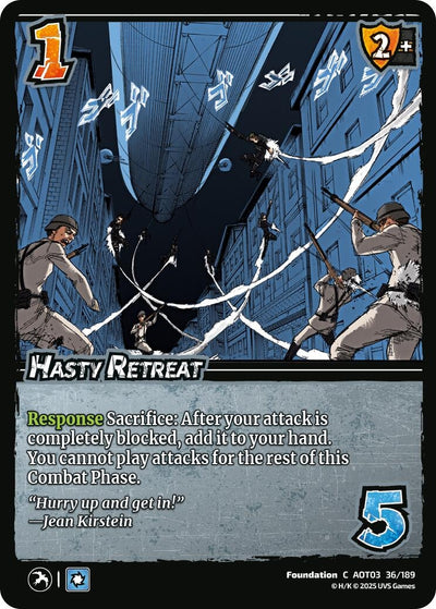 Hasty Retreat (36/189) (Attack on Titan: Apocalypse)