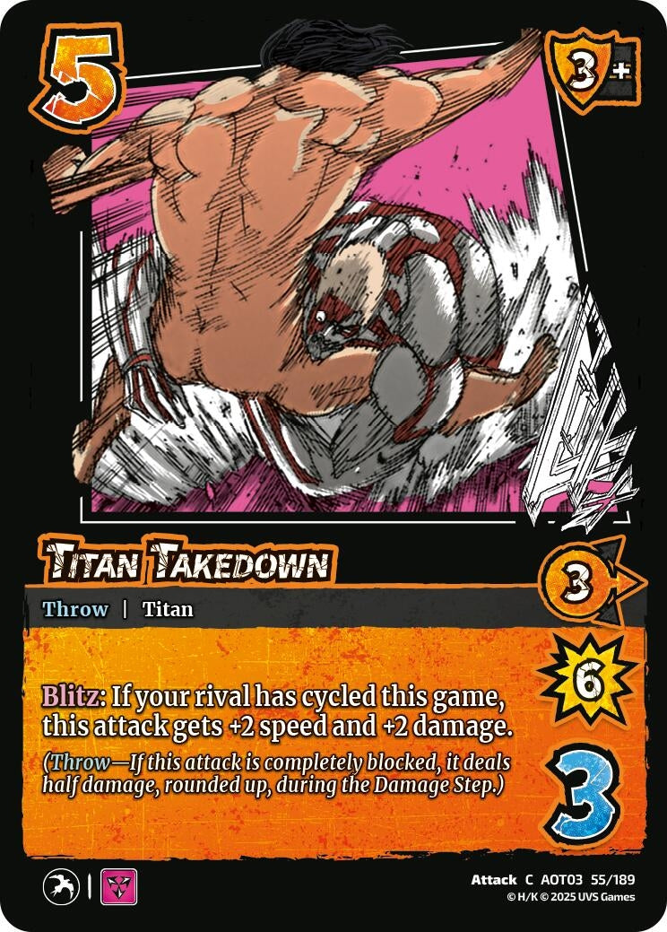Titan Takedown (55/189) (Attack on Titan: Apocalypse)