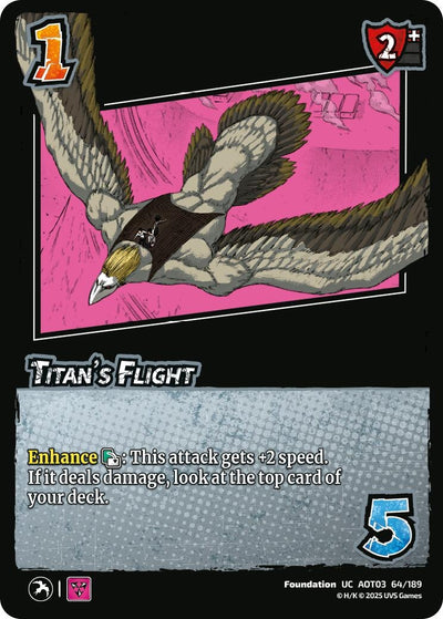 Titan's Flight (64/189) (Attack on Titan: Apocalypse)