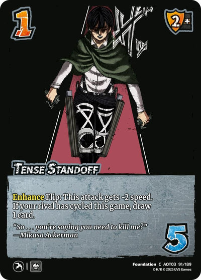 Tense Standoff (91/189) (Attack on Titan: Apocalypse)